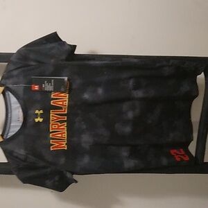 Women's Armour Maryland Terps Soccer Jersey NWT